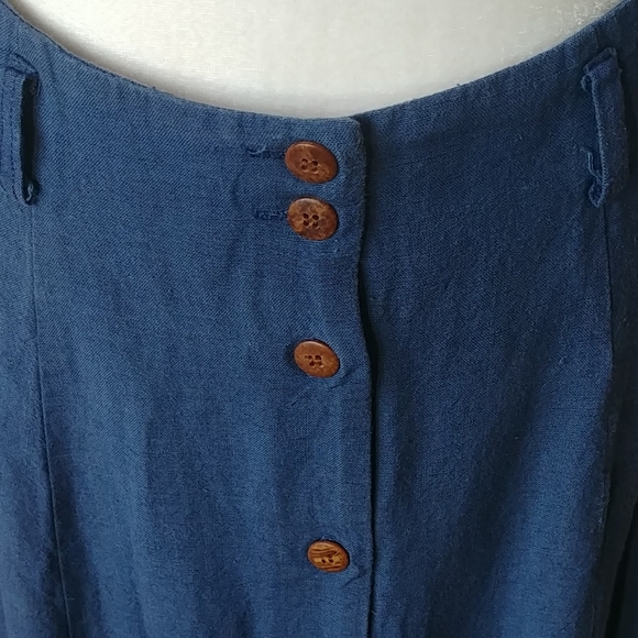 Long linen skirt - Picture 3 of 5